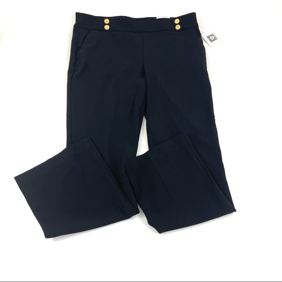 Anne Klein Women’s Black Dress Pants PL - Picture 2 of 6
